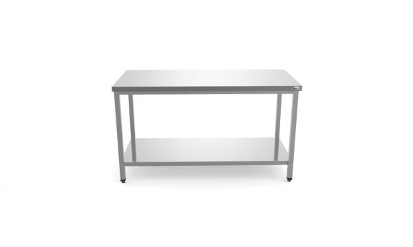 Tavolo aperto da 100 x70 in acciaio inox