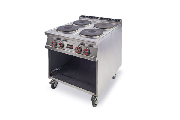 Cucina 4 piastre elettrica