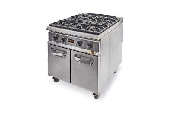 Cucina 4 fuochi a gas