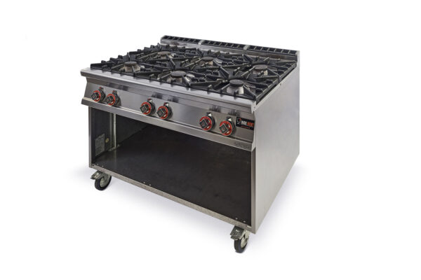 Cucina 6 fuochi a gas