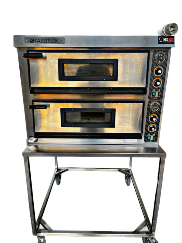 Forno pizza elettrico 4+4