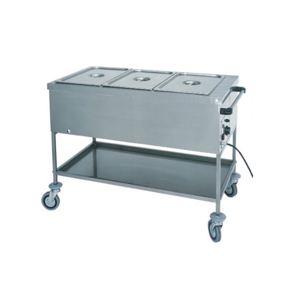 Lacor 69094 - Corpo per Scaldavivande Luxe GN 1/2, acciaio inossidabile, 4 L