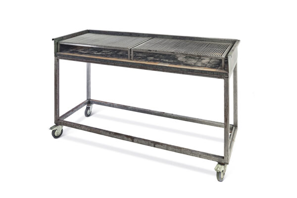 Carrello Griglia a brace 200x70