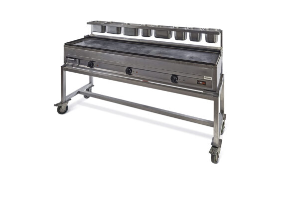 Piastra liscia a gas 180x50
