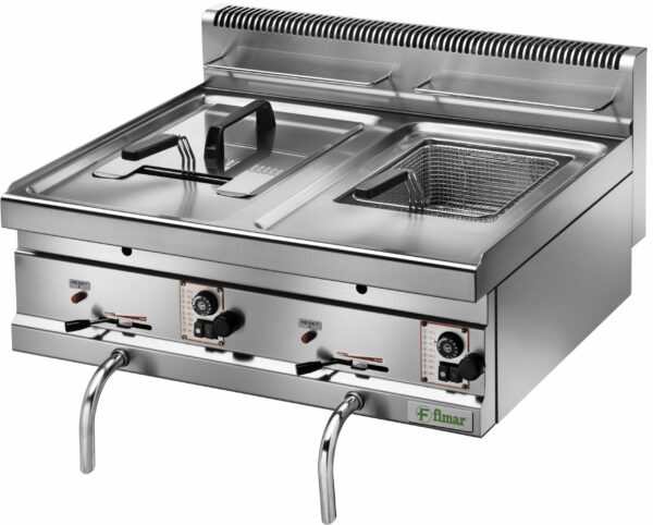 Friggitrice da appoggio 8+8 380V