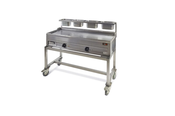 Piastra liscia gas 120x50