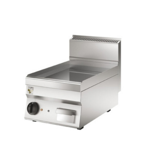 Fry top liscio cromato 380V
