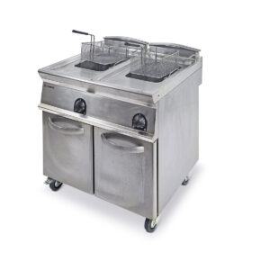 Friggitrice doppia vasca 13+13 380V - immagine 2