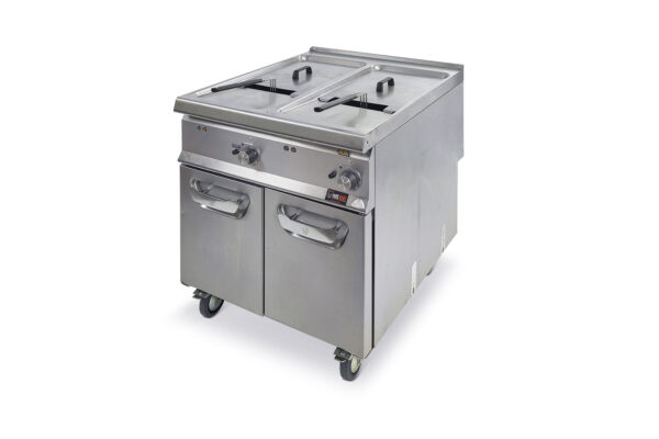 Friggitrice elettrica 22+22 litri